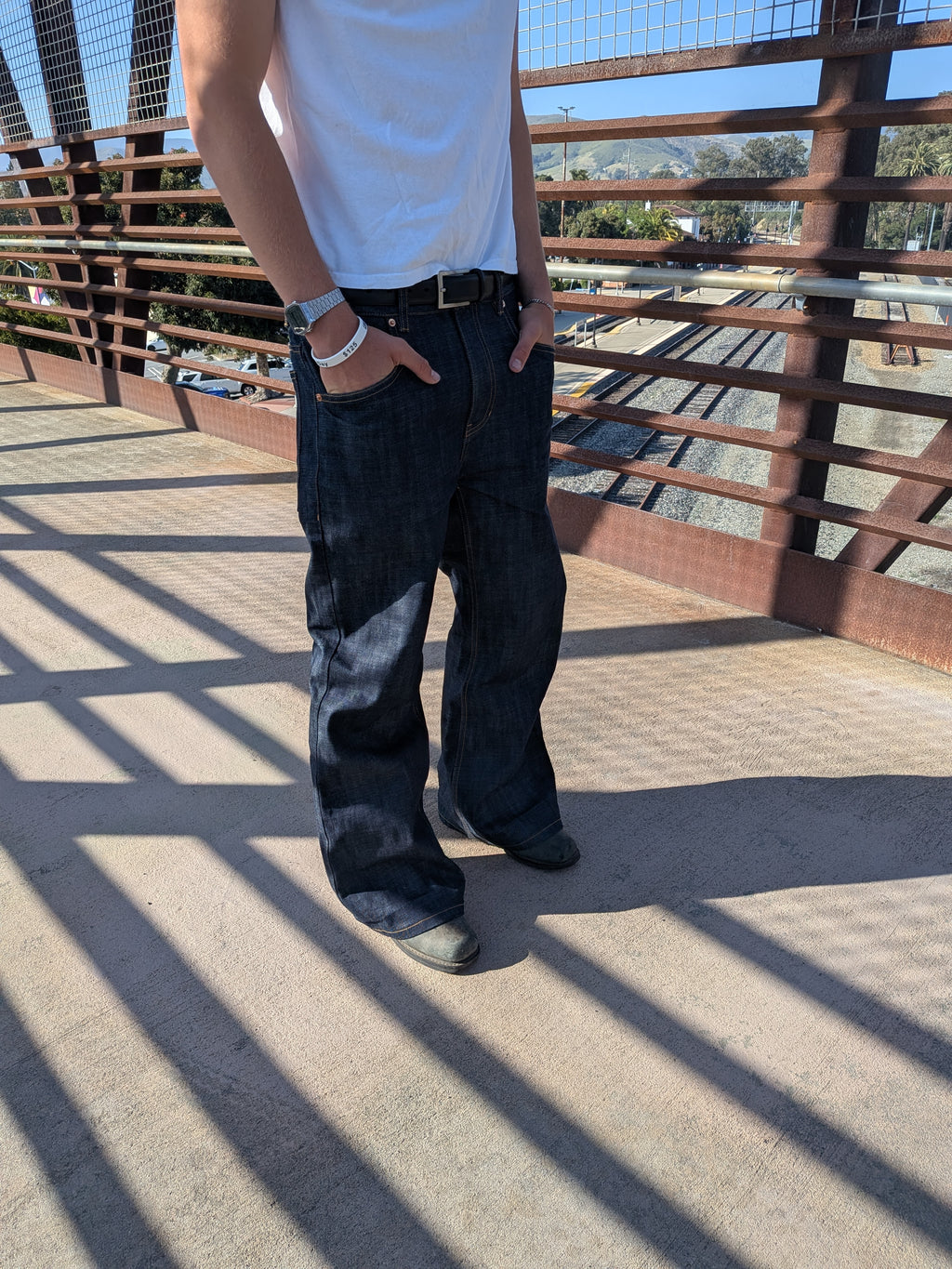 14oz Baggy Bootcut raw denim V1 PREORDER