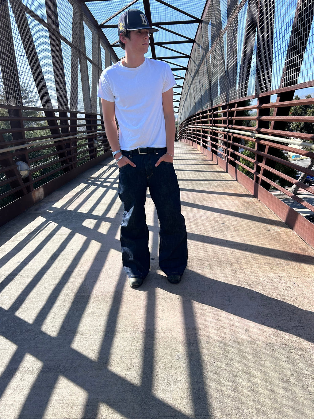14oz Baggy Bootcut raw denim V1 PREORDER