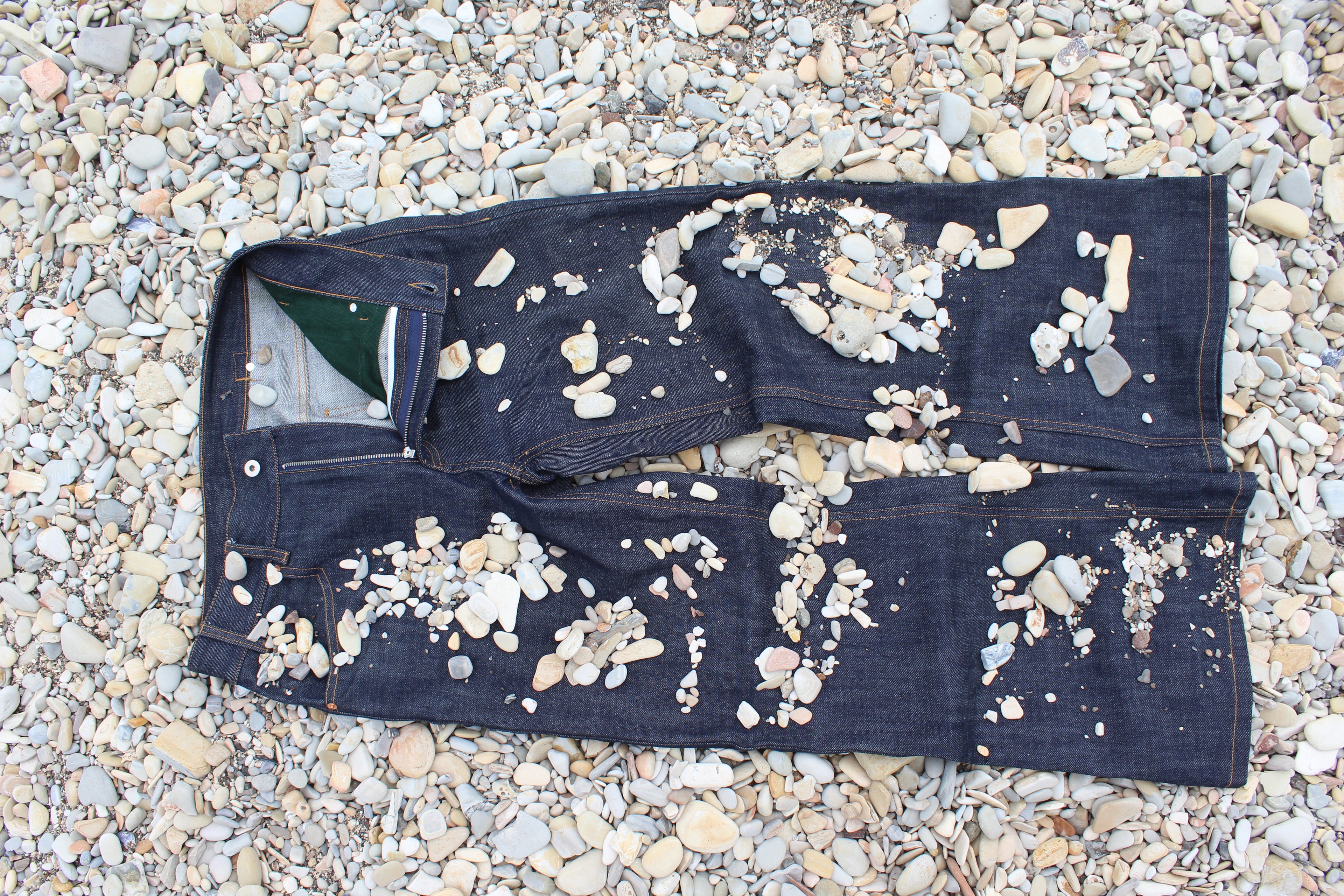 14oz Baggy Bootcut raw denim V1 PREORDER