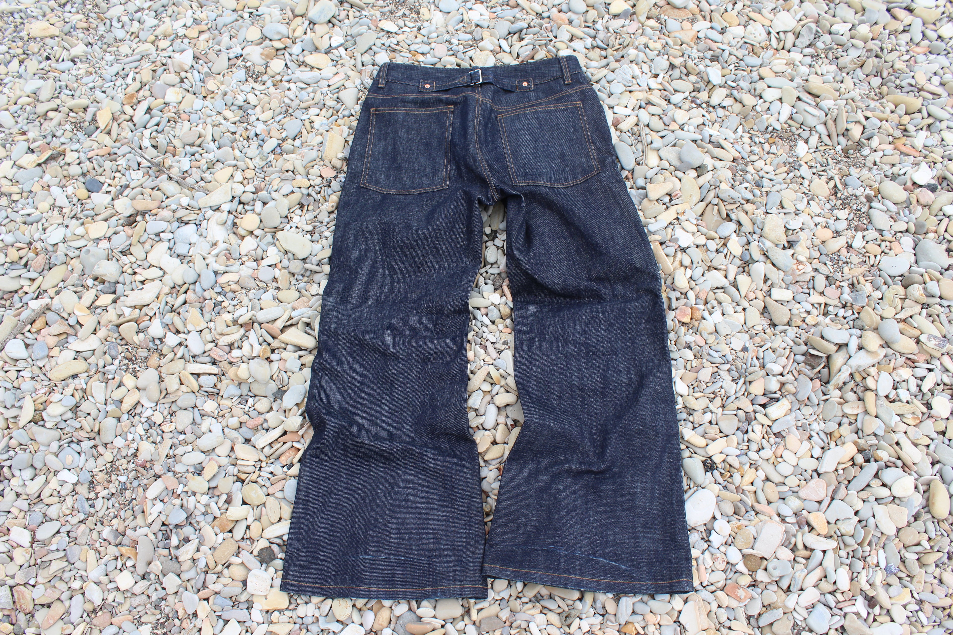 14oz Baggy Bootcut raw denim V1 PREORDER