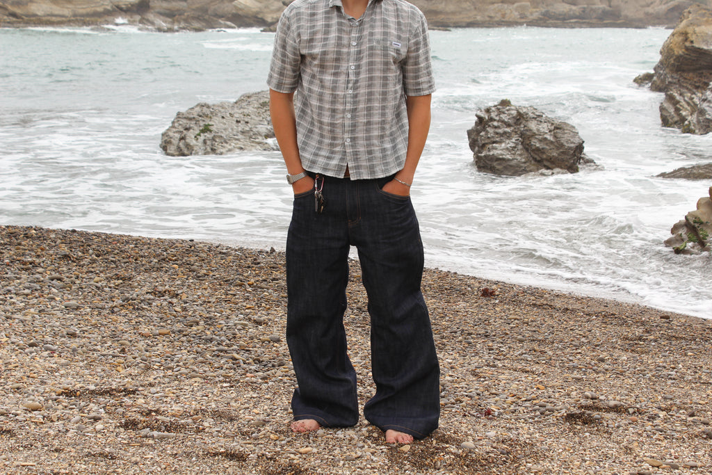 14oz Baggy Bootcut raw denim V1 PREORDER