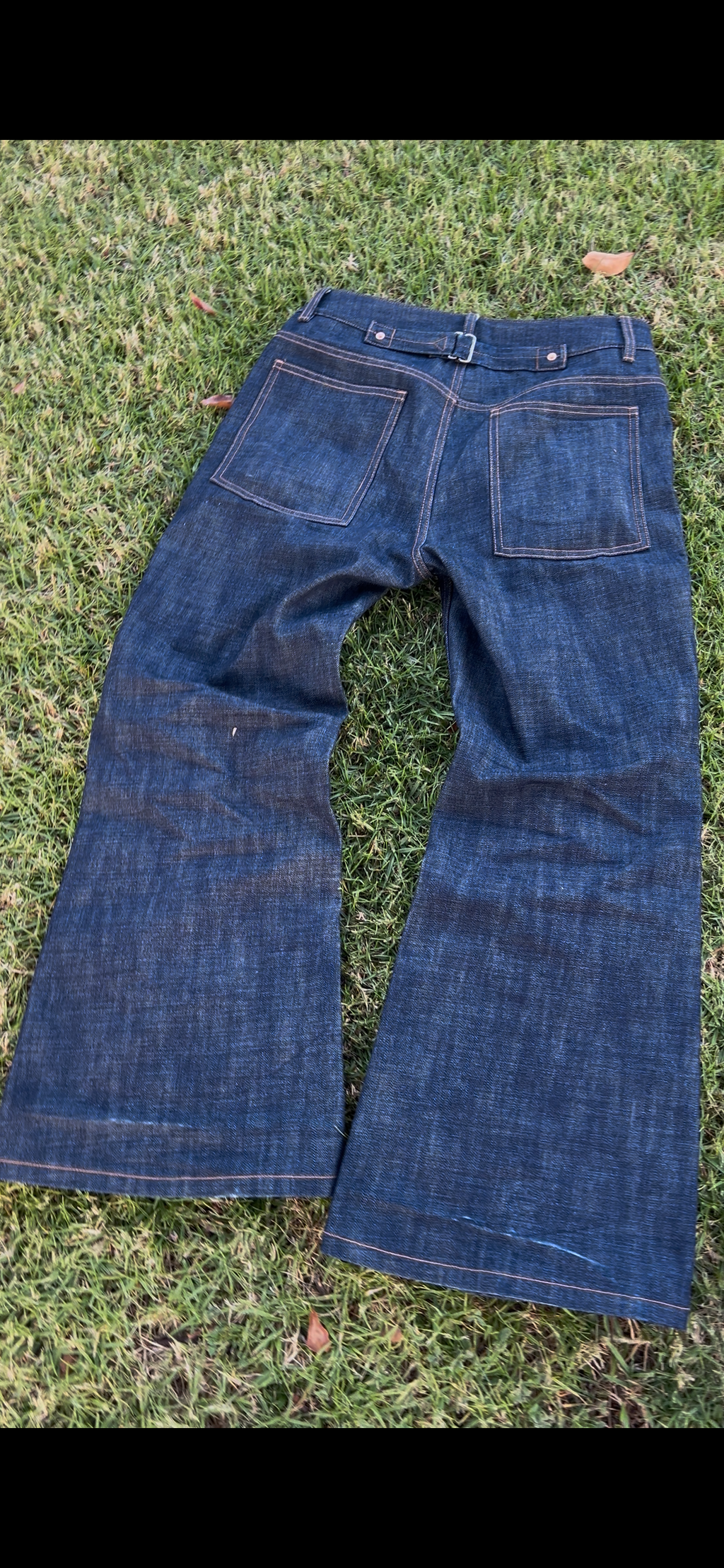 14oz Baggy Bootcut raw denim V1 PREORDER