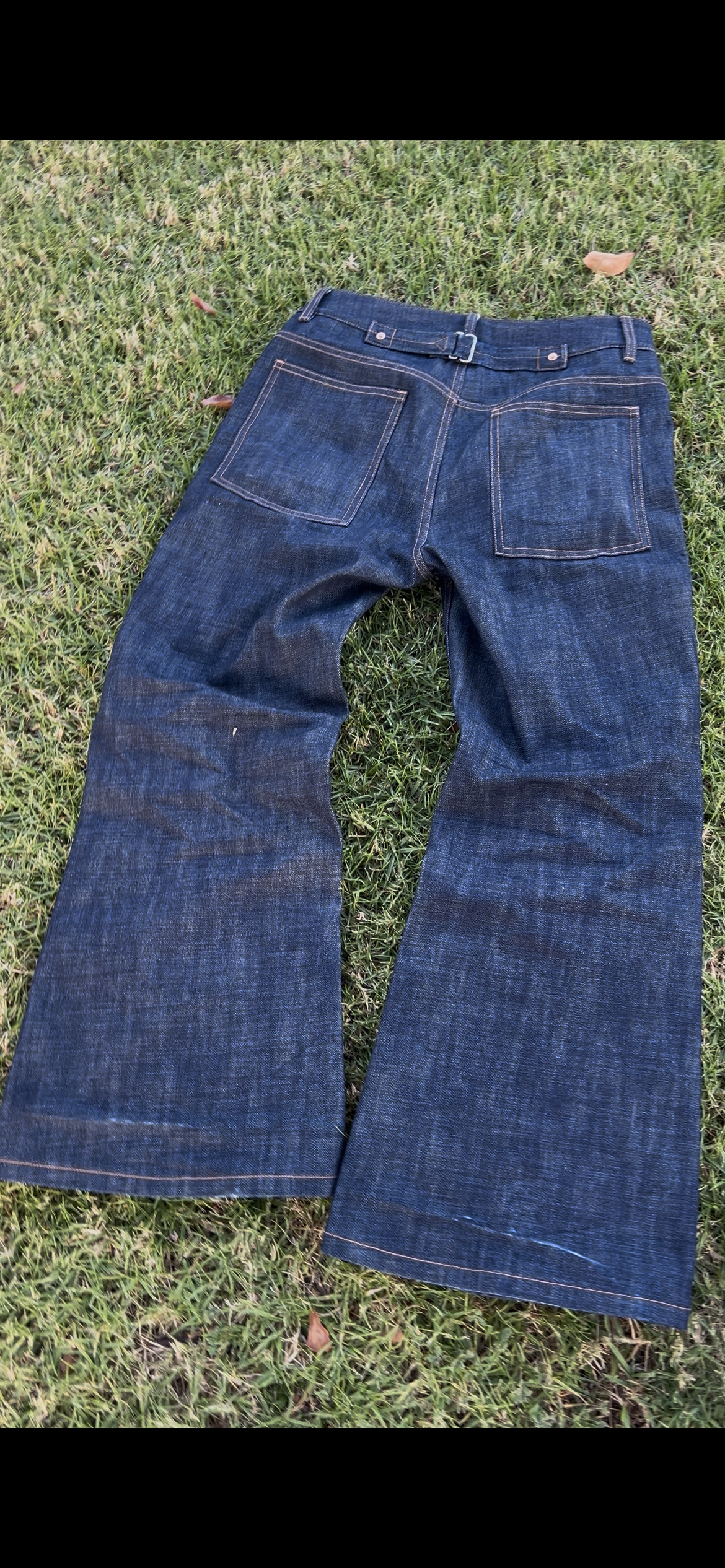 14oz Baggy Bootcut raw denim V1 PREORDER