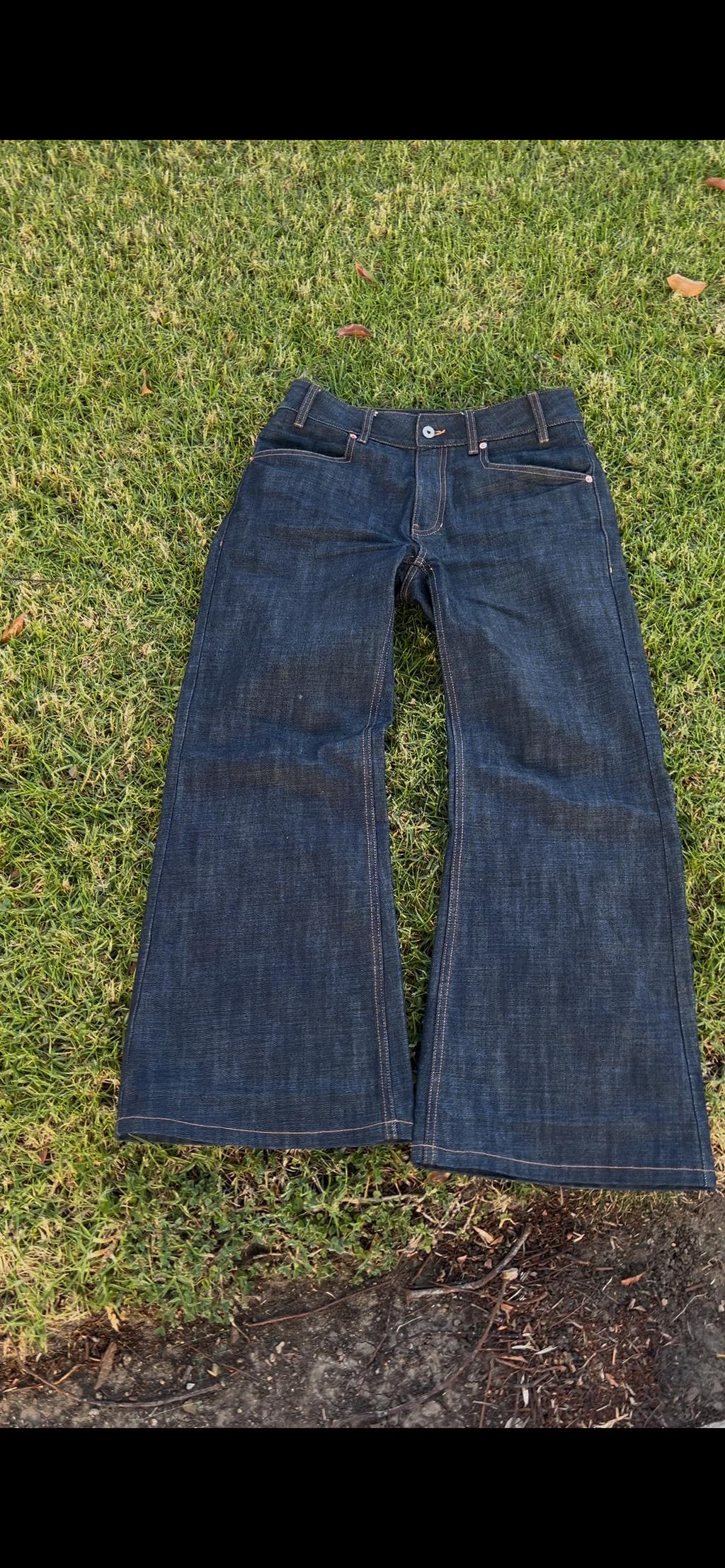 14oz Baggy Bootcut raw denim V1 PREORDER